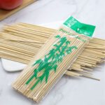 SLUOHZXI 100 PCS Bamboo Wooden Skewer Bouquet Bamboo Sticks - Image 2